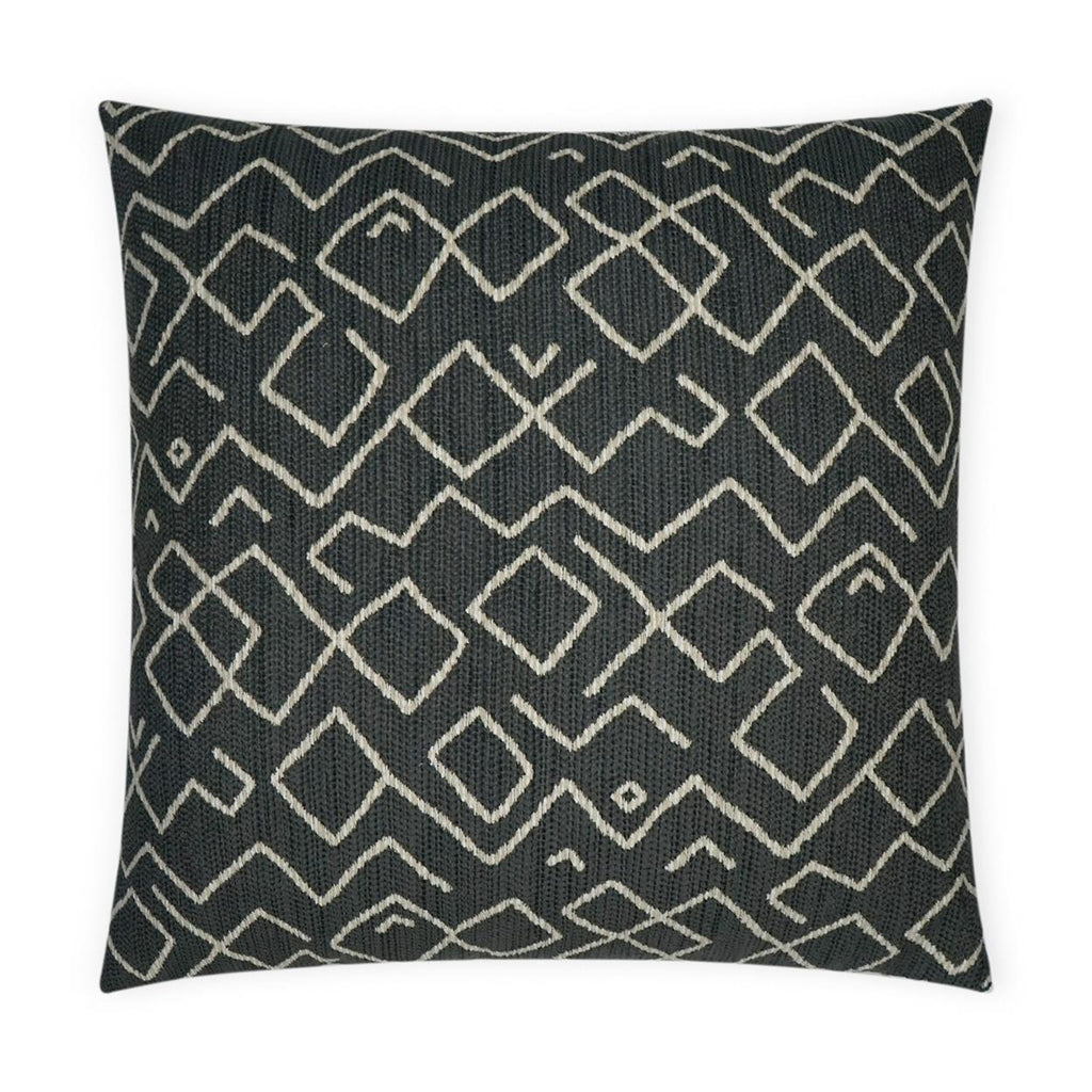 D.V. Kap Home Kraken Charcoal 22" x 22" Pillow Cover