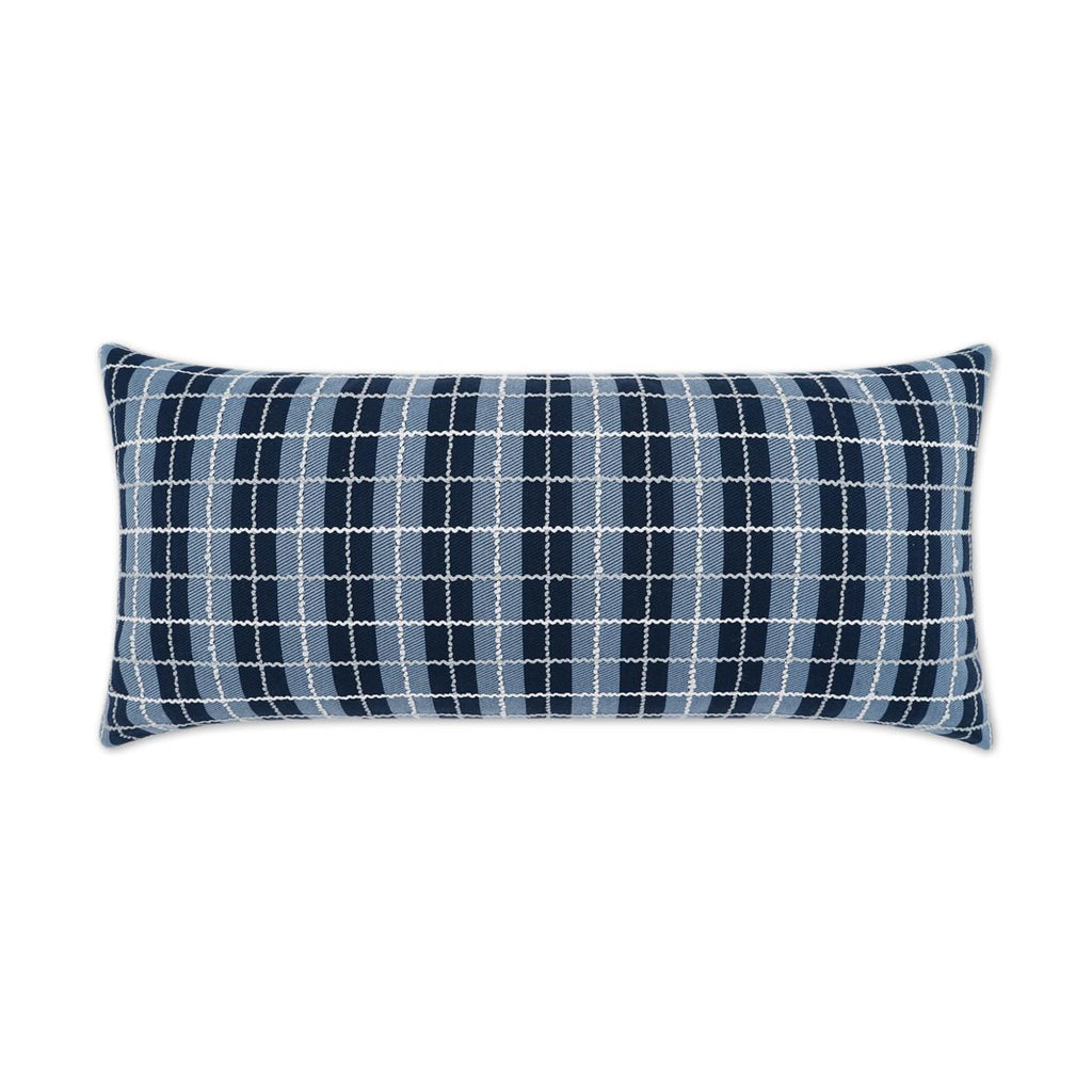 D.V. Kap Home Ando Lumbar Azure 12" x 24" Pillow Cover