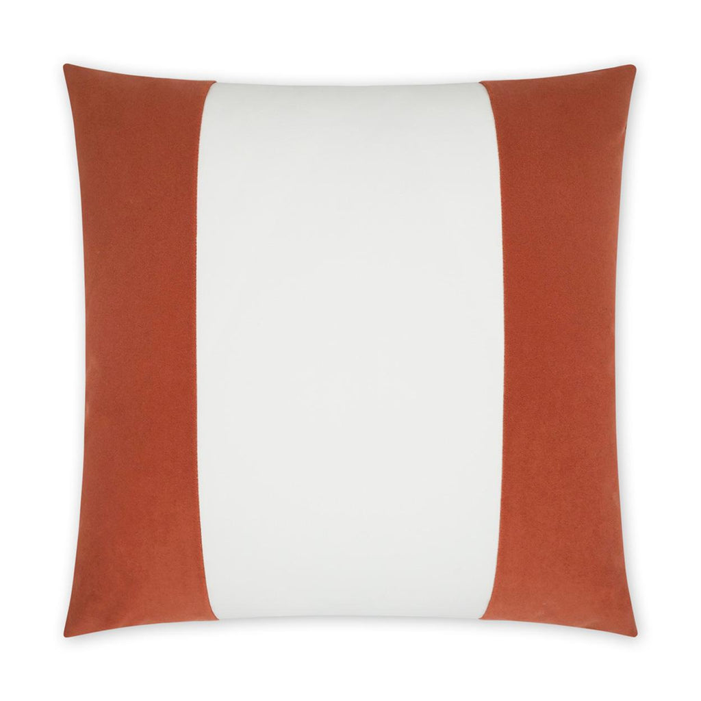 D.V. Kap Home Sundance Band Orange 22" x 22" Pillow Cover