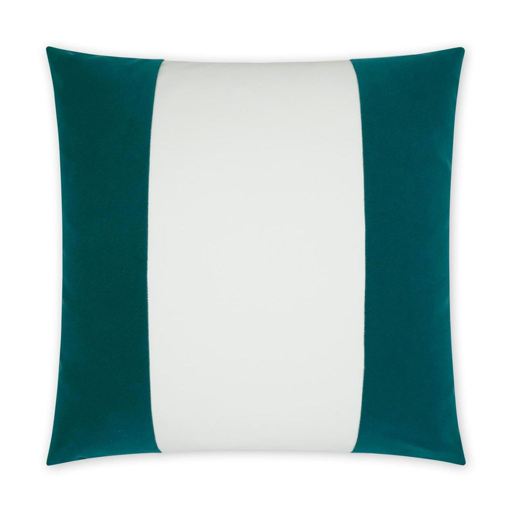 D.V. Kap Home Sundance Band Peacock 22" x 22" Pillow Cover