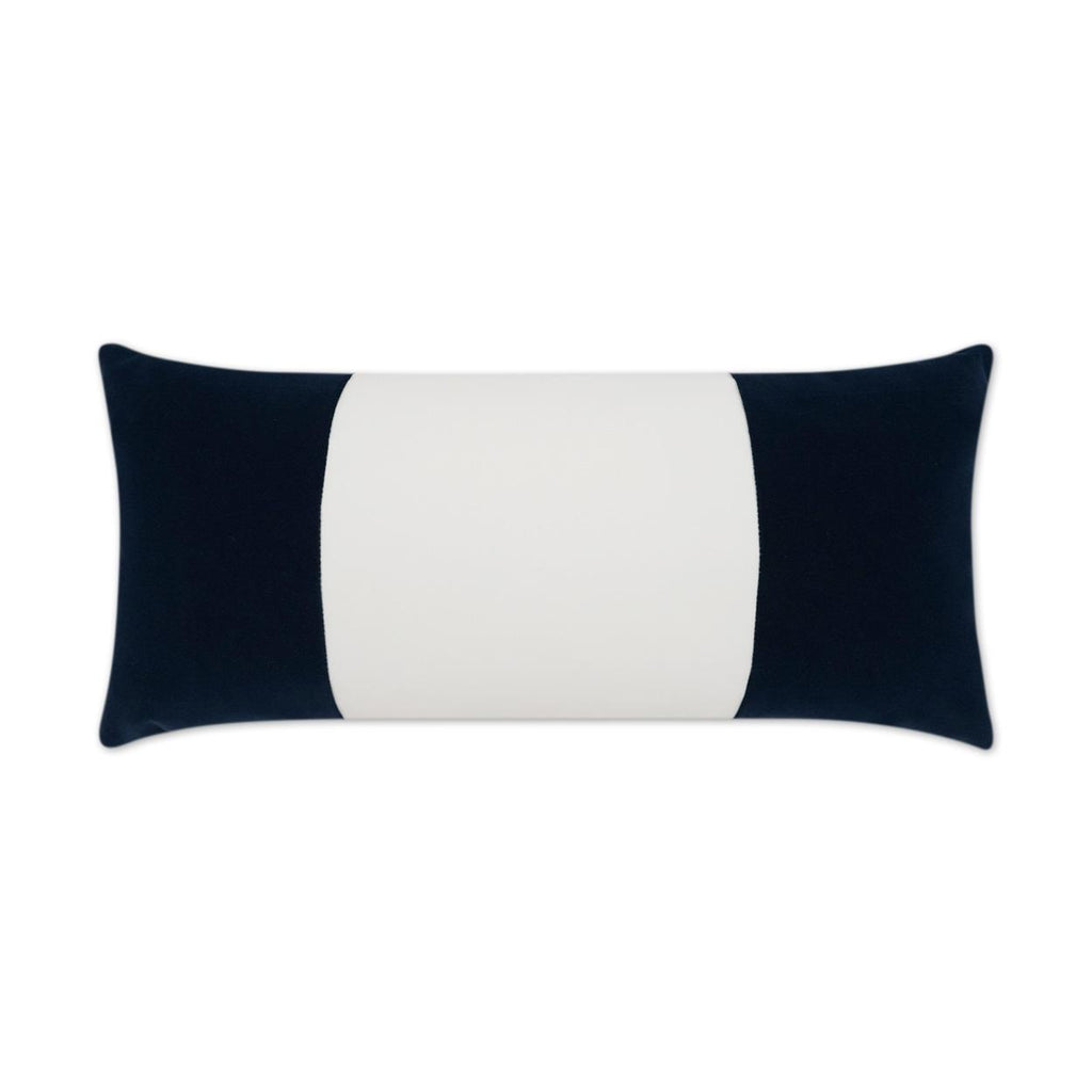 D.V. Kap Home Sundance Band Lumbar Navy 12" x 24" Pillow Cover