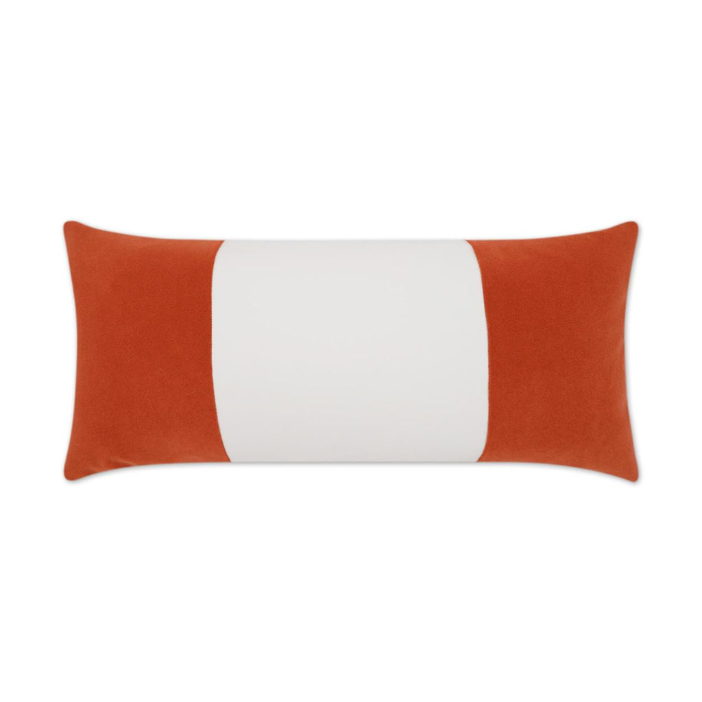 D.V. Kap Home Sundance Band Lumbar Orange 12" x 24" Pillow Cover