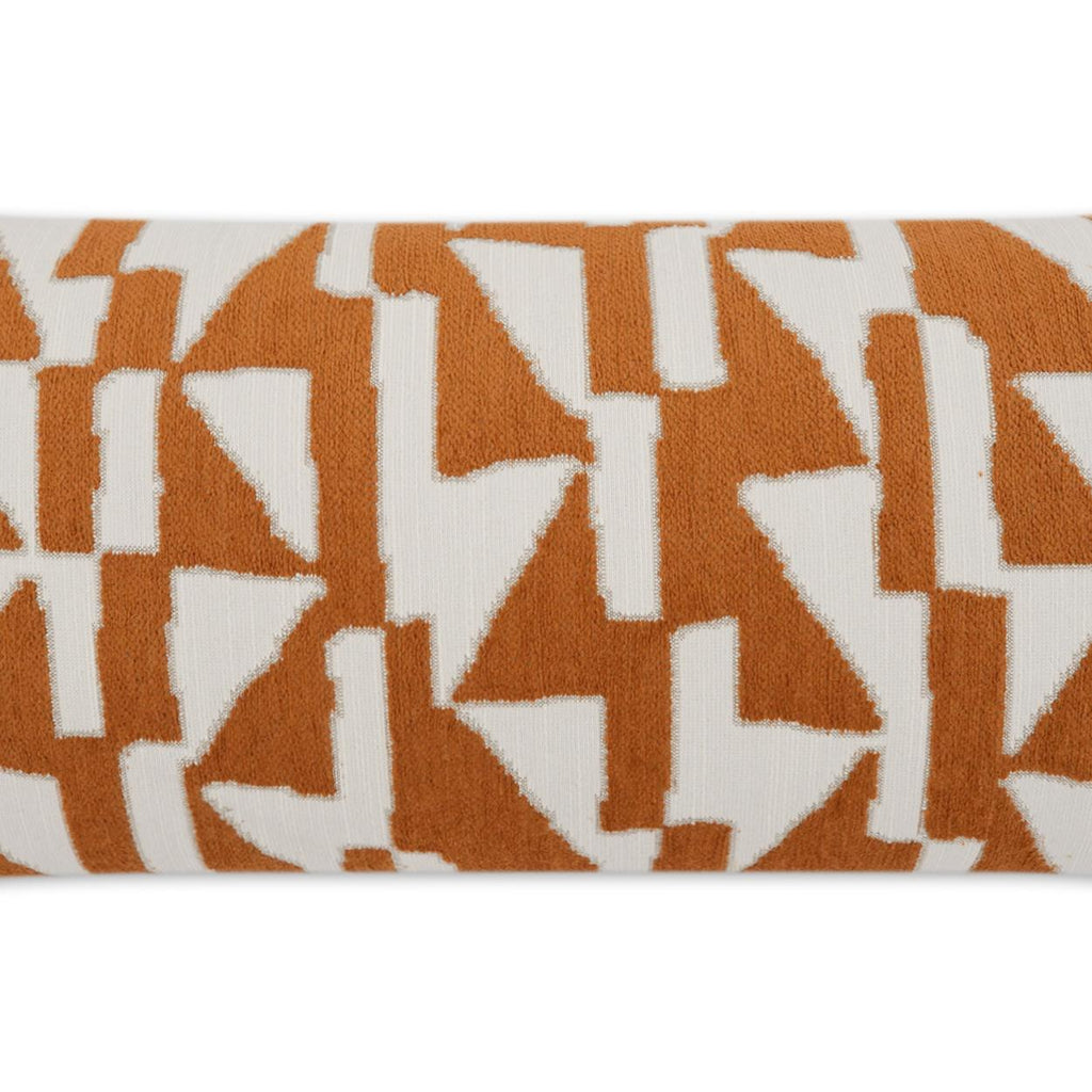 D.V. Kap Home Imka Lumbar Orange 12" x 24" Pillow Cover