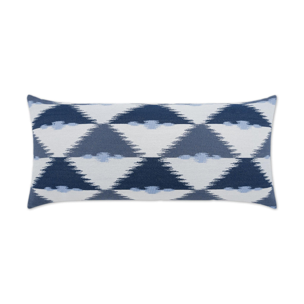 D.V. Kap Home Duality Lumbar Indigo 12" x 24" Pillow Cover