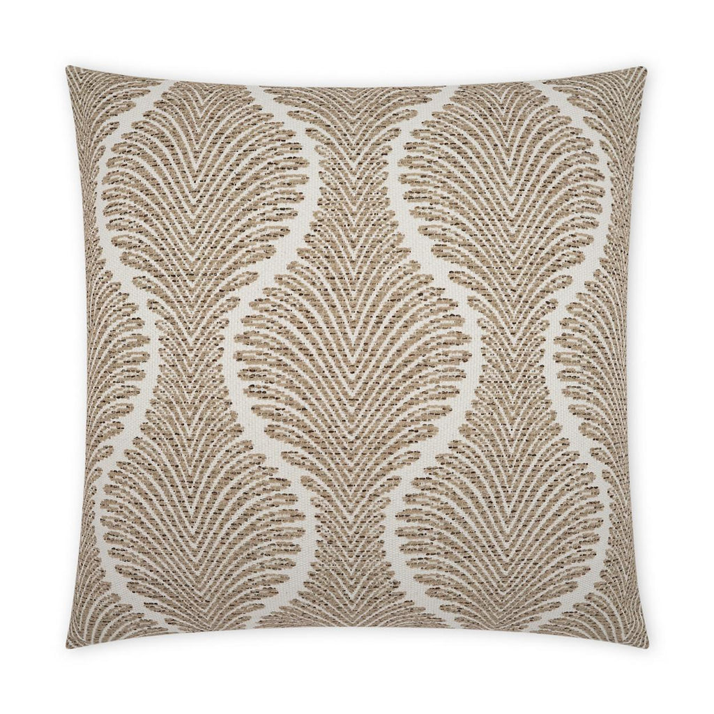 D.V. Kap Home Palmyra Taupe 22" x 22" Pillow Cover