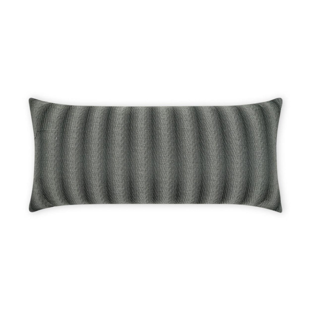 D.V. Kap Home Kataran Lumbar Transitional, Stripes 12" x 24" Pillow Cover