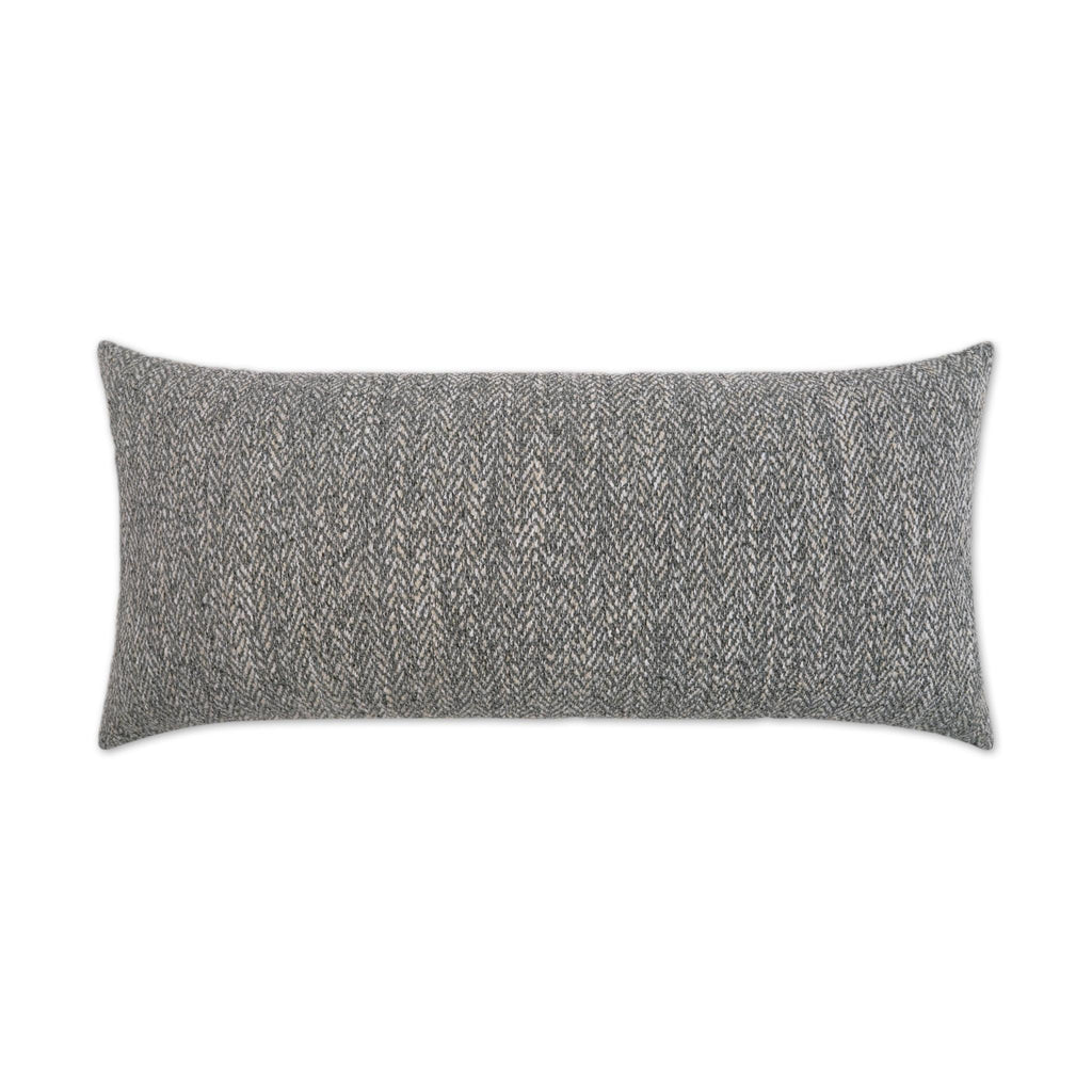 D.V. Kap Home Stratford Lumbar Grey 12" x 24" Pillow Cover