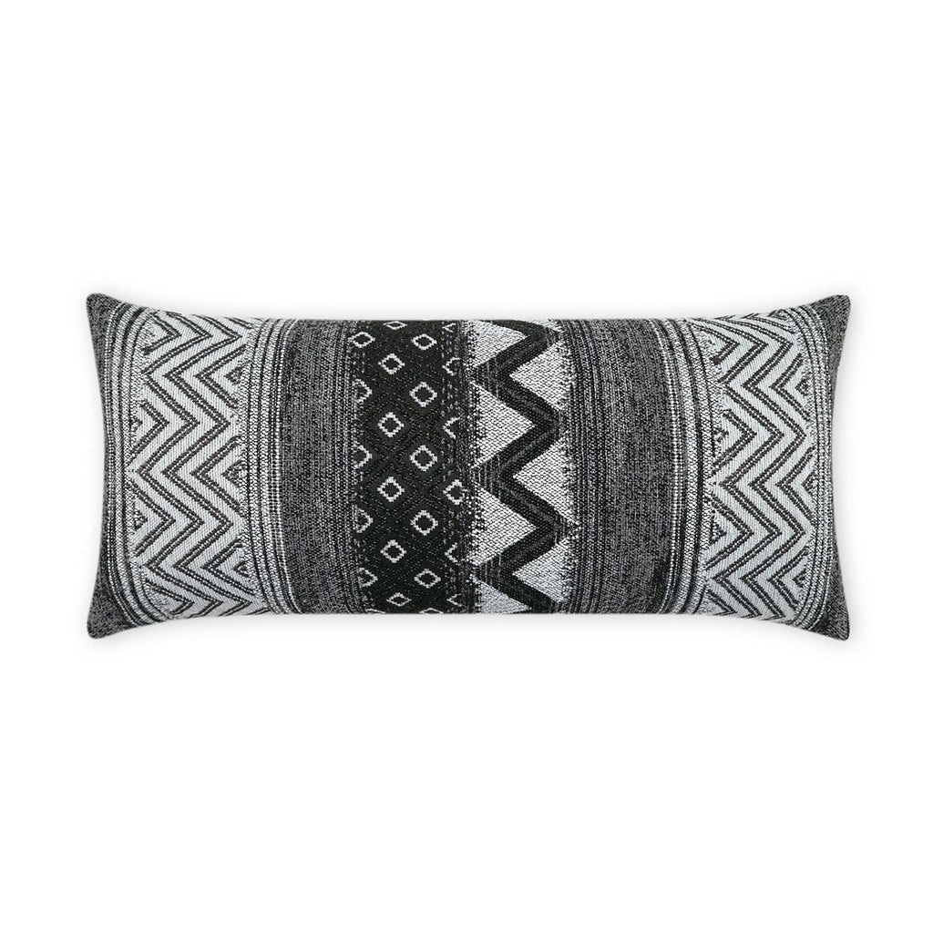 D.V. Kap Home Embolden Lumbar Charcoal 12" x 24" Pillow Cover