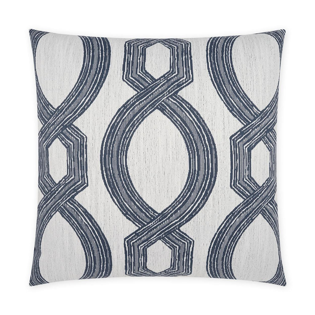 D.V. Kap Home Evadne Indigo 22" x 22" Pillow Cover