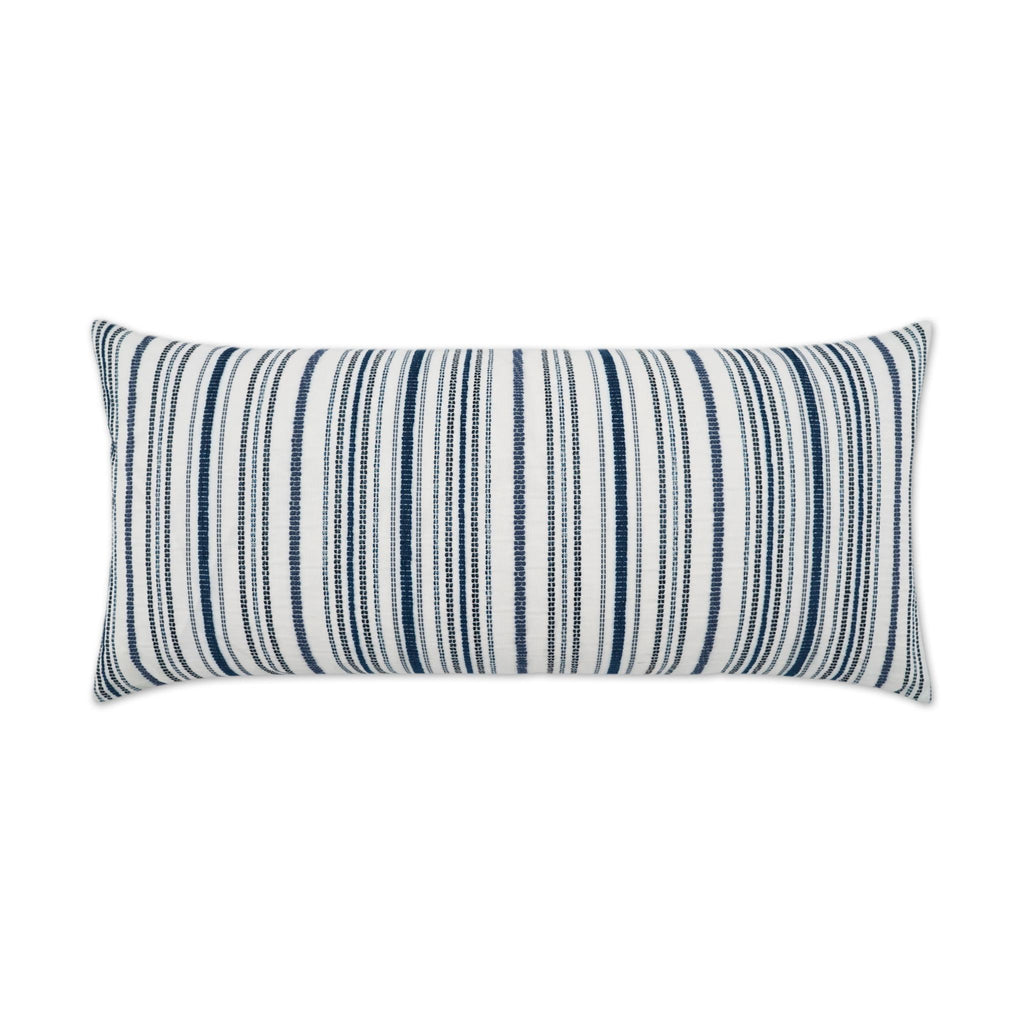 D.V. Kap Home Accola Lumbar Indigo 12" x 24" Pillow Cover