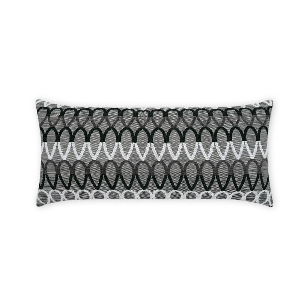 D.V. Kap Home Lozenge Lumbar Traditional, Geometric 12" x 24" Pillow Cover