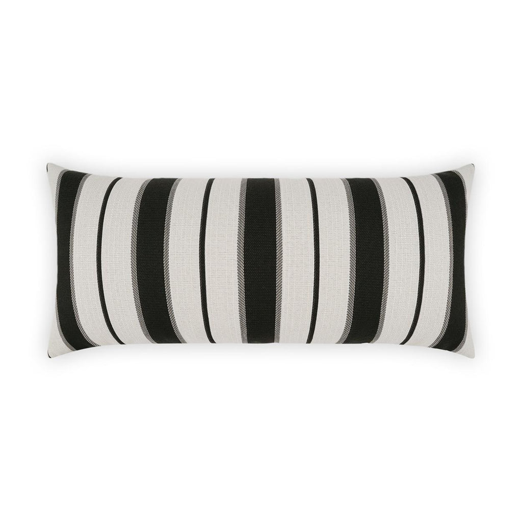 D.V. Kap Home Paruani Lumbar Ebony 12" x 24" Pillow Cover