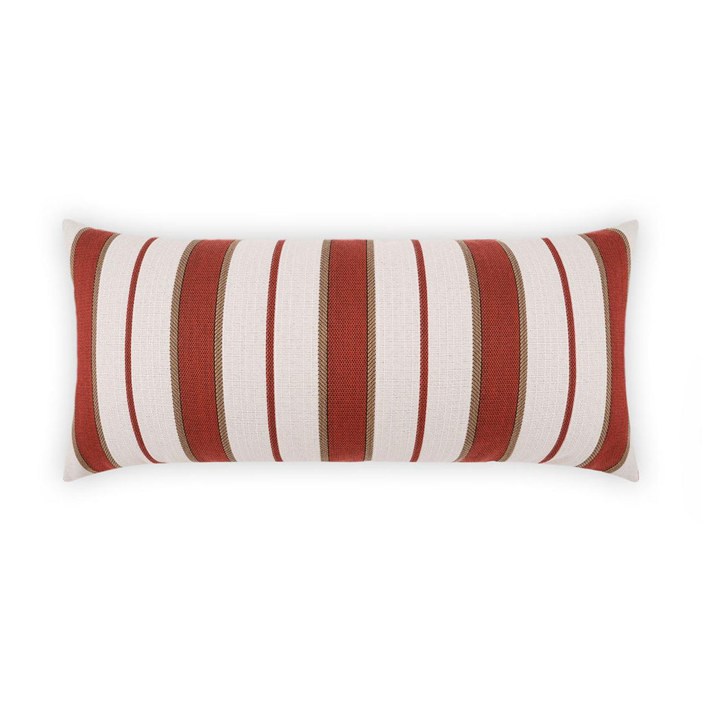 D.V. Kap Home Paruani Lumbar Red 12" x 24" Pillow Cover