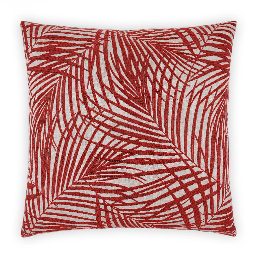 D.V. Kap Home Prudy Red 22" x 22" Pillow Cover