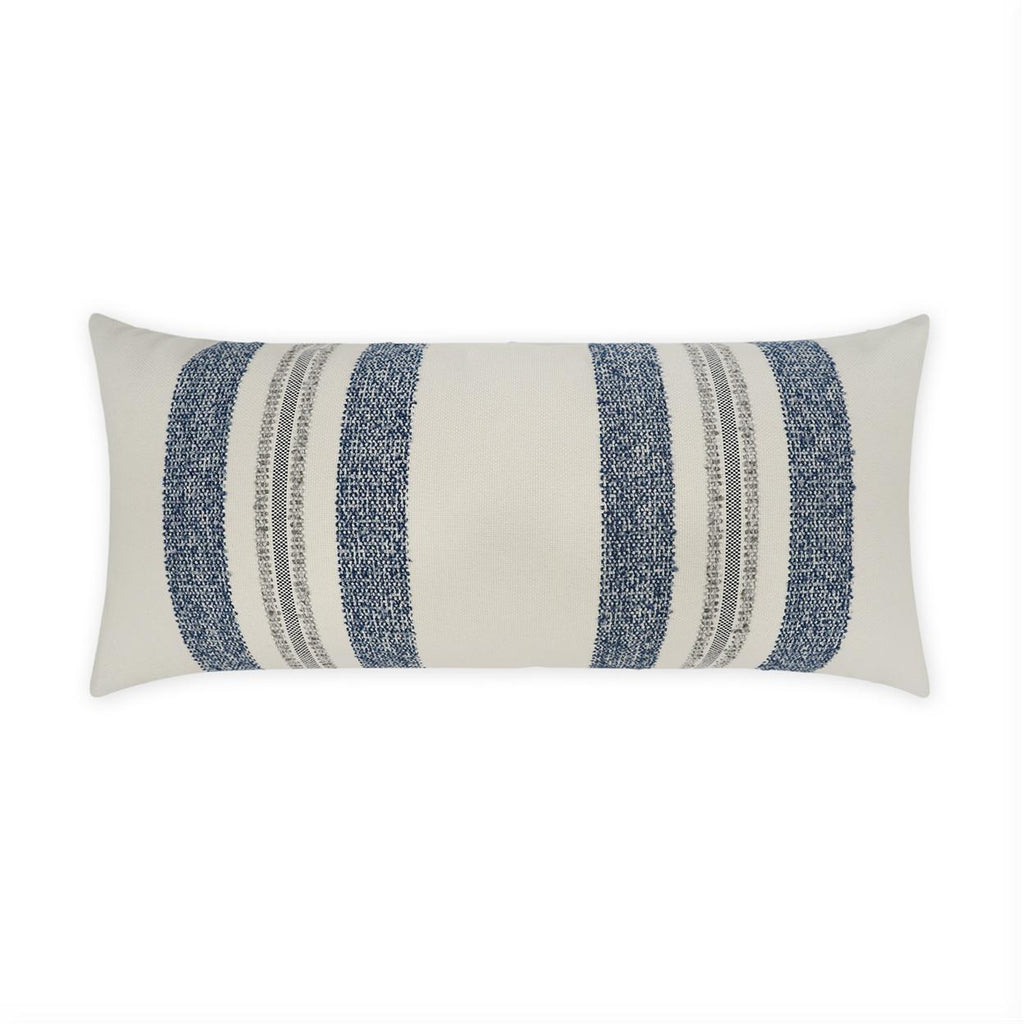 D.V. Kap Home Rumrunner Lumbar Blue 12" x 24" Pillow Cover