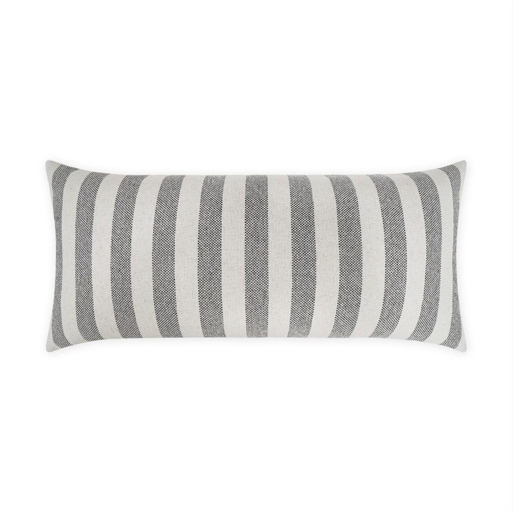 D.V. Kap Home Seaport Lumbar Grey 12" x 24" Pillow Cover