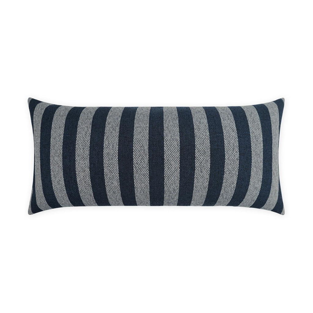 D.V. Kap Home Seaport Lumbar Navy 12" x 24" Pillow Cover