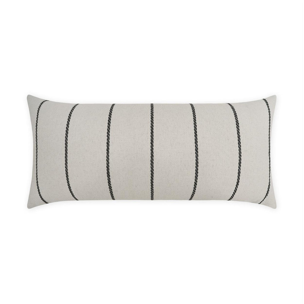 D.V. Kap Home Pencil Lumbar Grey 12" x 24" Pillow Cover