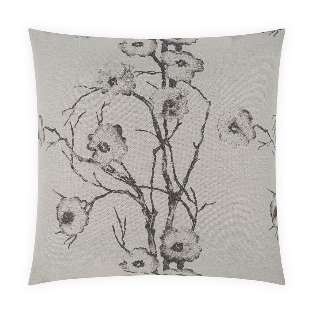 D.V. Kap Home Vivienne Grey 22"x22" Pillow Cover