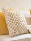 Scalamandre Island Trellis 22 X 22 - Yellow Pillow