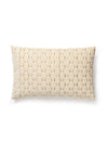 Scalamandre Parlor Velvet Lumbar - Nougat Pillow