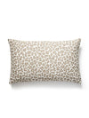 Scalamandre Backyard Bengal Outdoor Lumbar 14 X 22 - Limestone Pillow