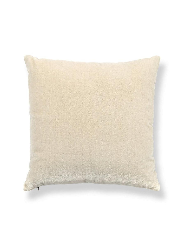 Scalamandre Leopardo Square - Gold / Beige Back Pillow