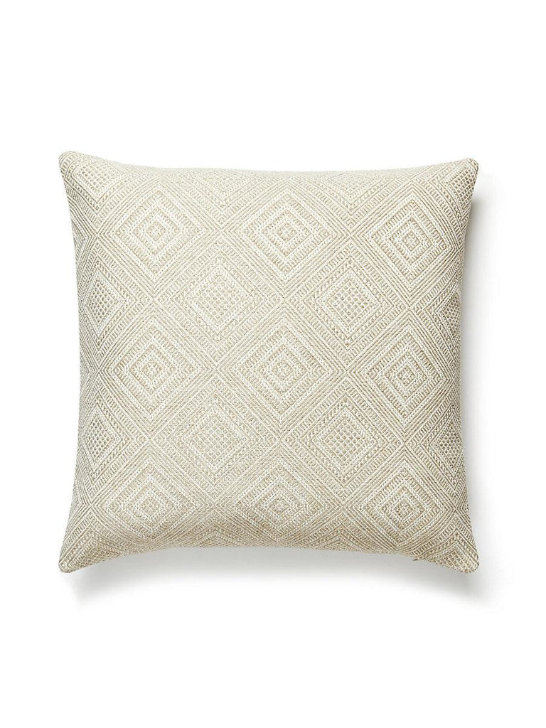 Scalamandre Antigua Weave Outdoor Linen Pillow