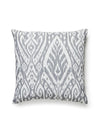 Scalamandre Borneo Ikat Outdoor Smoke Pillow