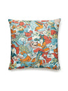 Scalamandre Dragon Dance 22 X 22 - Multi Pillow