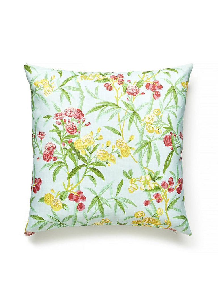 Scalamandre Lanai Outdoor Passion Fruit Pillow