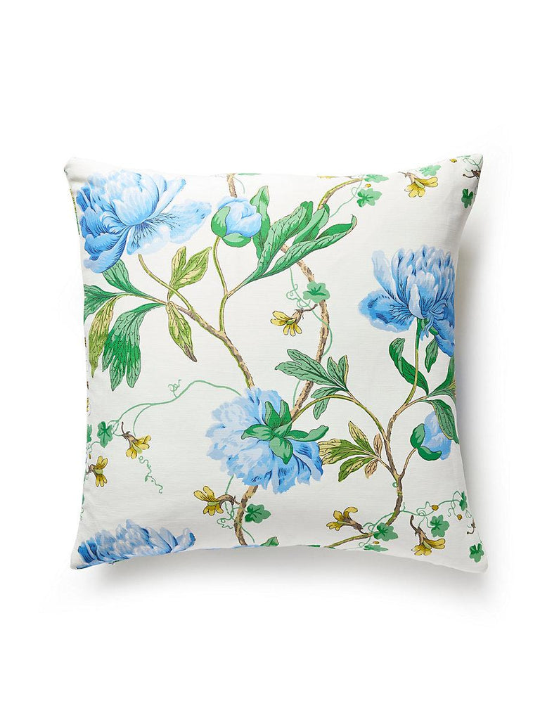 Scalamandre Isadora Print Bluebonnet Pillow