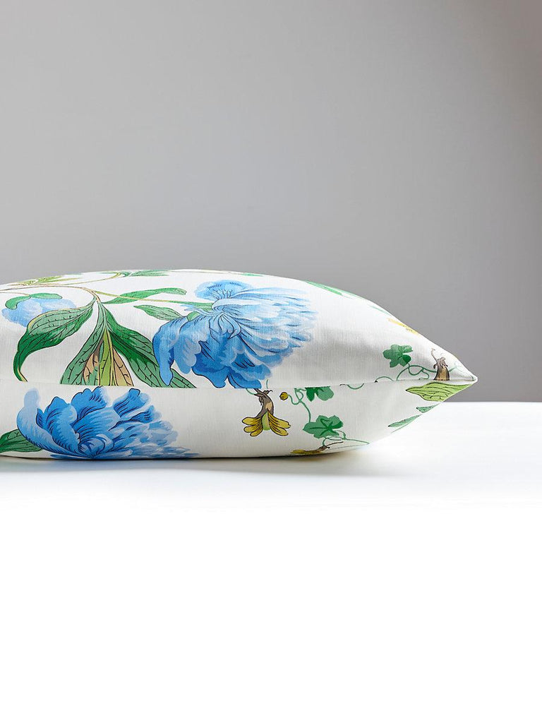 Scalamandre Isadora Print Bluebonnet Pillow