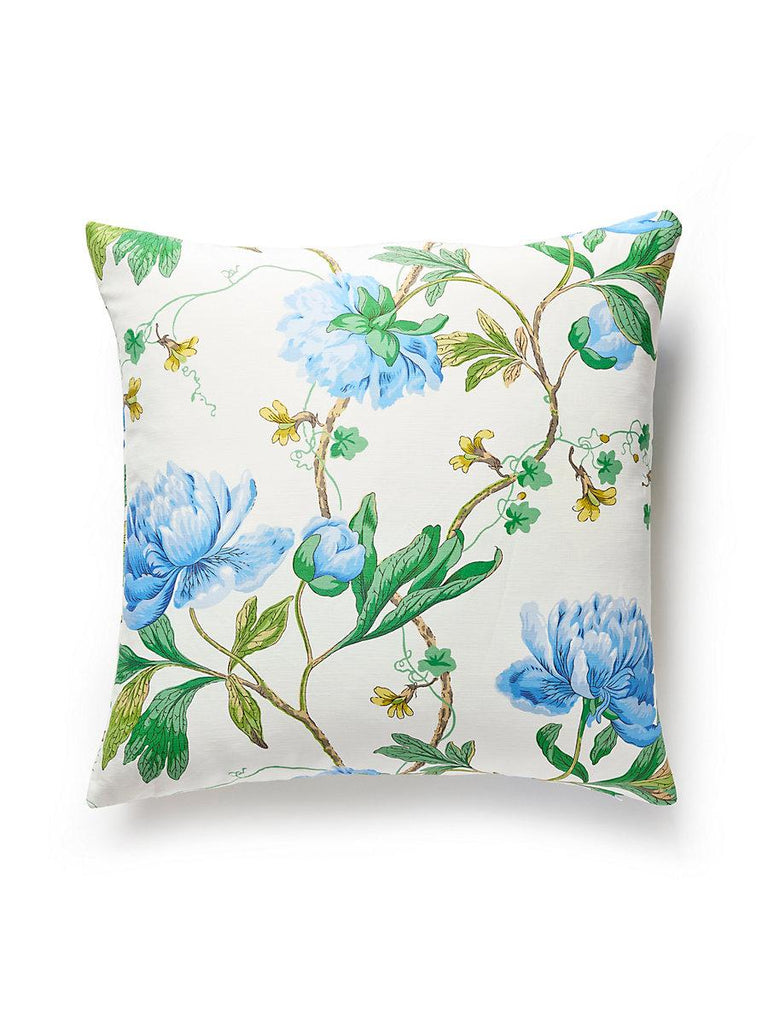 Scalamandre Isadora Print Bluebonnet Pillow