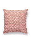 Scalamandre Cape May Outdoor 22 X 22 - Cherry Pillow