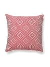 Scalamandre Antigua Weave Outdoor 22 X 22 - Hibiscus Pillow