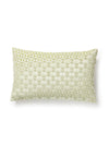 Scalamandre Parlor Velvet Lumbar - Pistachio Pillow