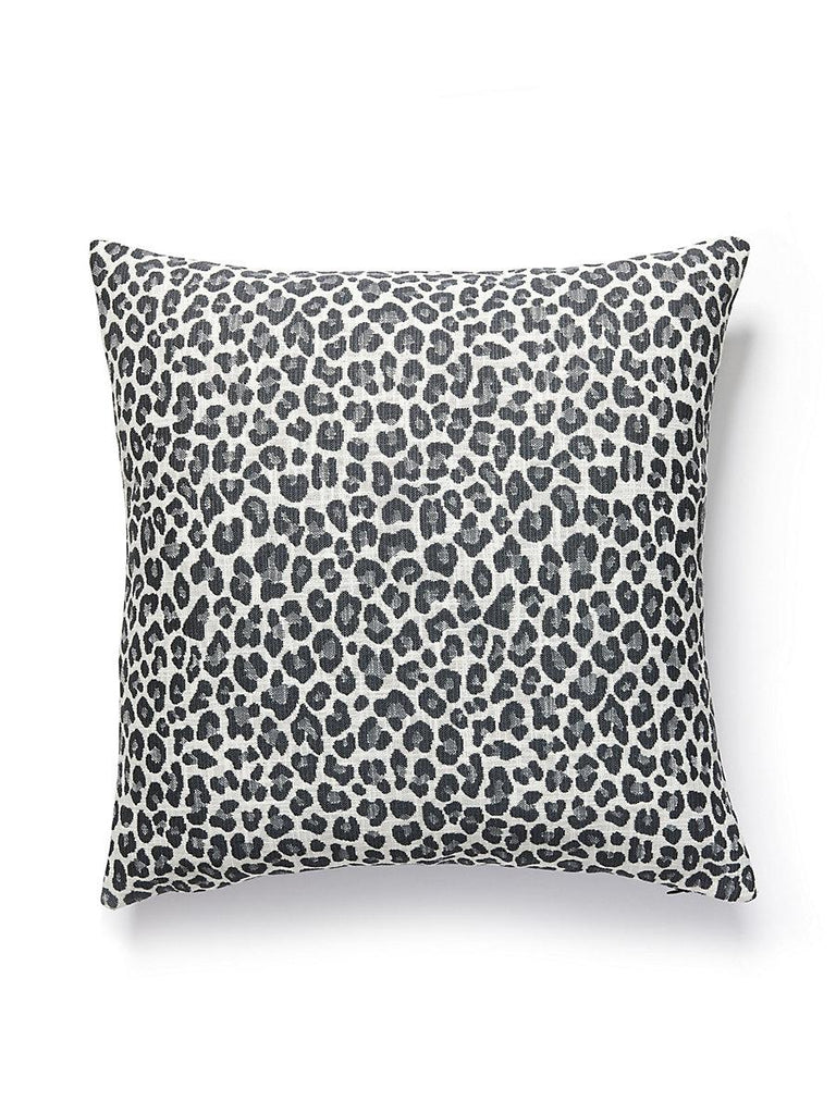 Scalamandre Backyard Bengal Outdoor Slate Pillow