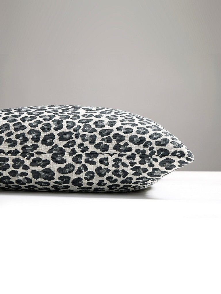 Scalamandre Backyard Bengal Outdoor Slate Pillow