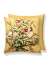 Scalamandre Edwin'S Covey 22 X 22 - Multi On Mustard Pillow