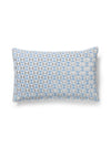 Scalamandre Parlor Velvet Lumbar - Bluebell Pillow