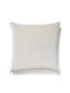 Scalamandre Strie Velvet 22 X 22 - Ecru Pillow