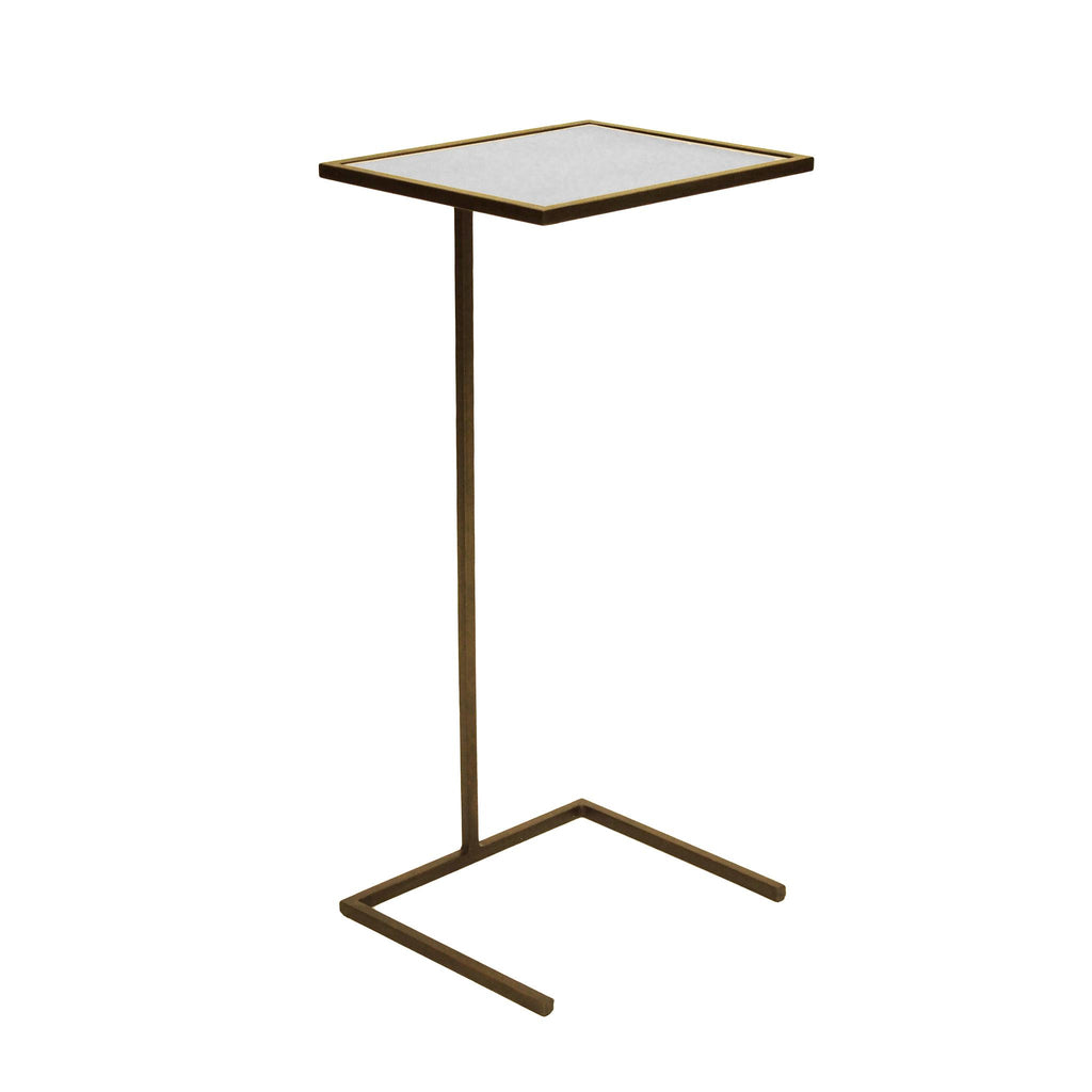 Worlds Away BRONZE RECTANGULAR TOP CIGAR TABLE