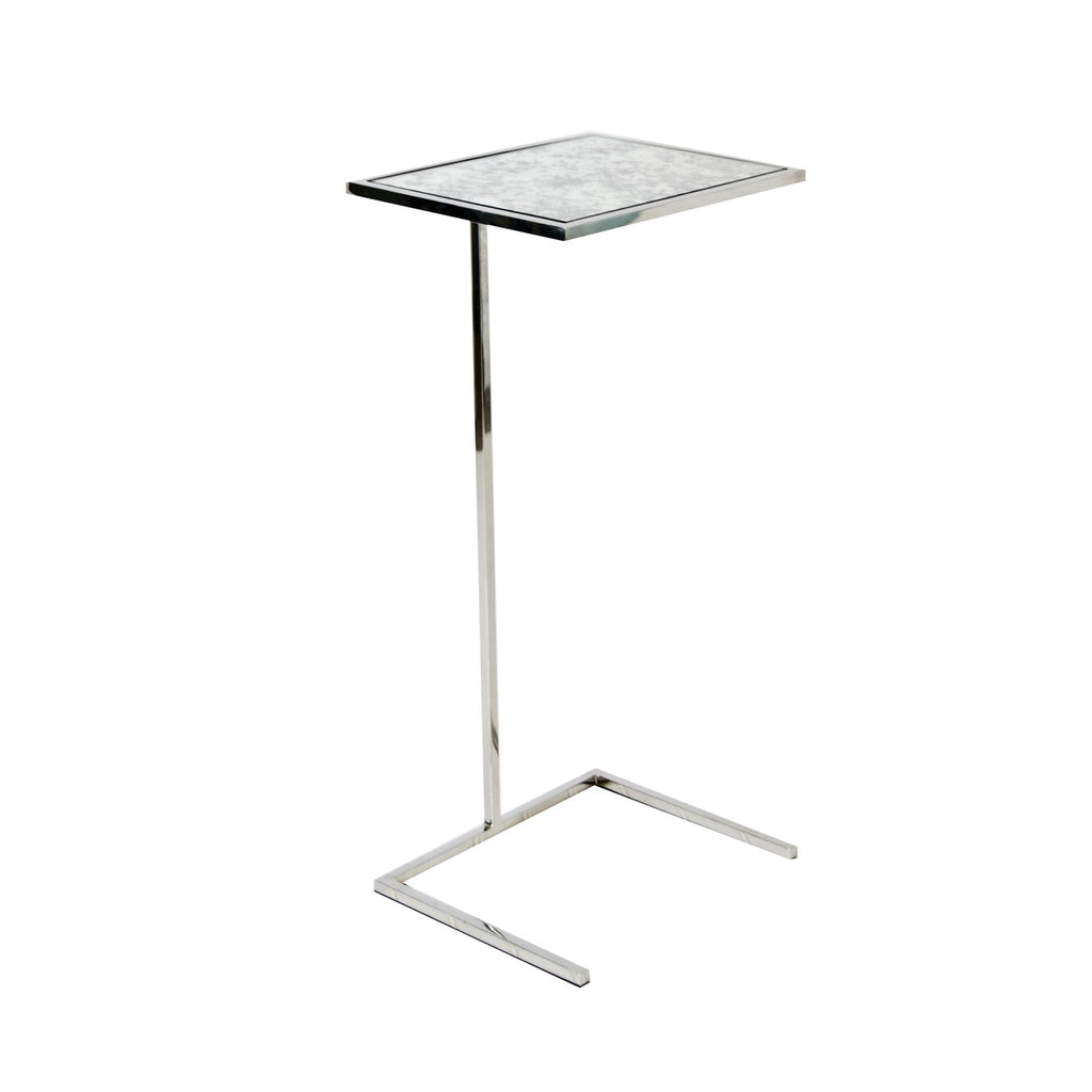 Worlds Away CIGAR TABLE W ANT MIR, NICKEL