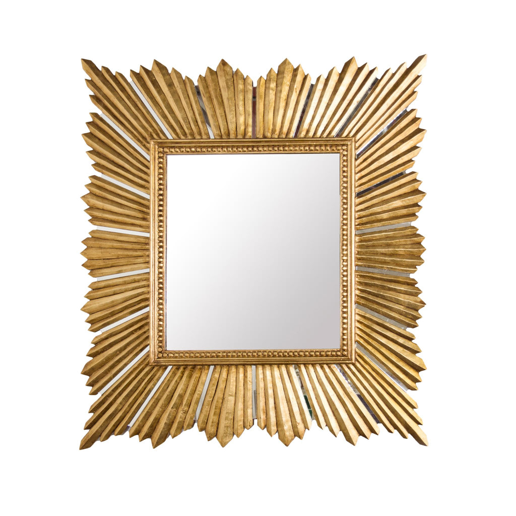 Worlds Away EXTRA LARGE RAYMOND MIRROR IN GOLD LEAF