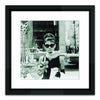 Worlds Away Shopping At Tiffany'S Sq - Black Lacquer Frame