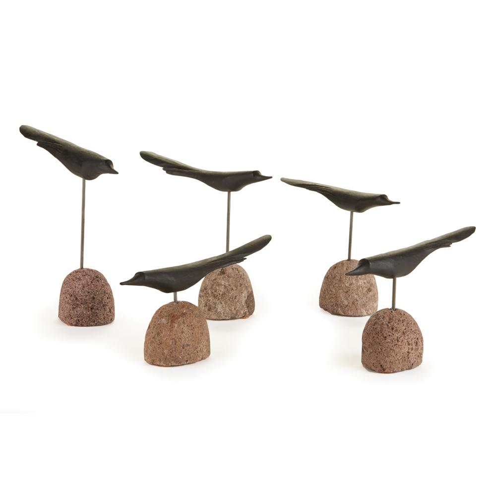 Napa Black/Natural The Flock, Set Of 5