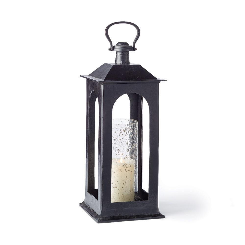 Napa Black Atherton Lantern 25"