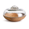 Napa Clear/Natural Adrien Bowl With Cloche