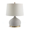 Napa Natural Concrete/Antique Brass Suki Lamp